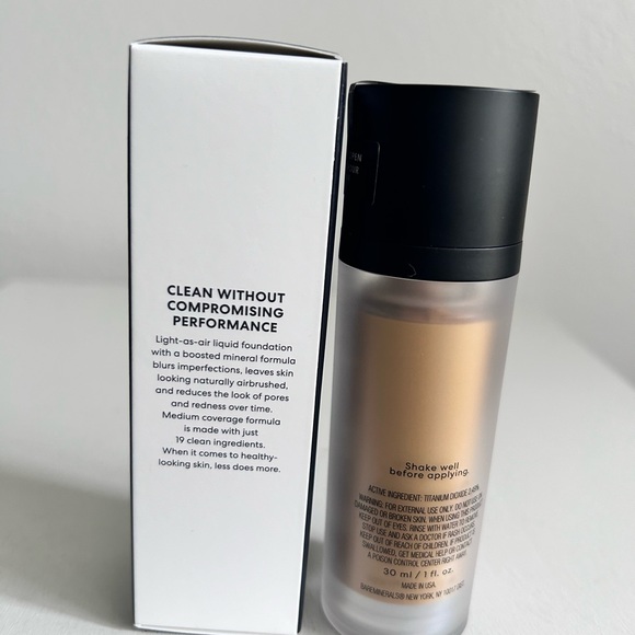 bareMinerals Original Liquid Mineral Foundation Broad Spectrum Spf 20 Medium Tan - Picture 5 of 11